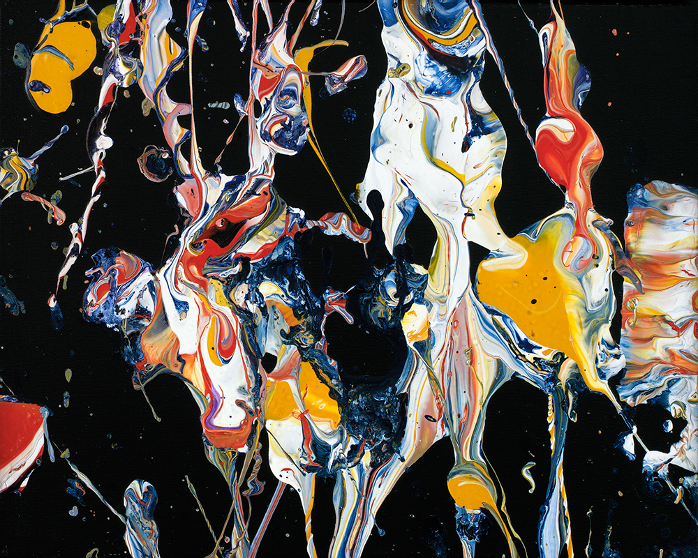 ABSTRACT CANVAS ART PRINTS BY MICHEL KECK