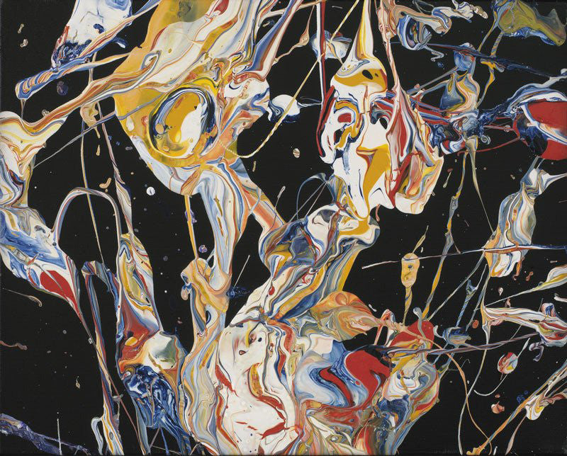 ABSTRACT ART Canvas Print of Wish List XXXII