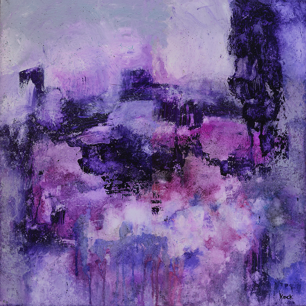ABSTRACT CANVAS ART PRINTS BY MICHEL KECK