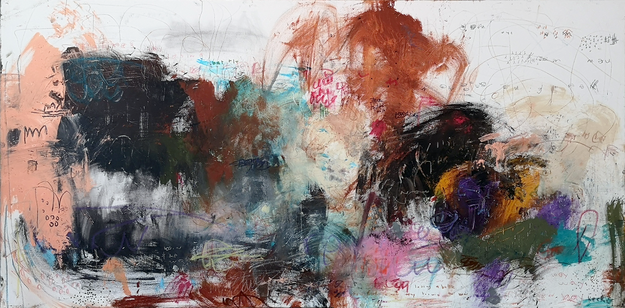 #072003 <br> New Way <br>Canvas Art Print