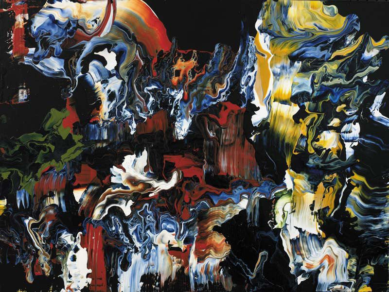 ABSTRACT ART Canvas Print of Wish List XVI