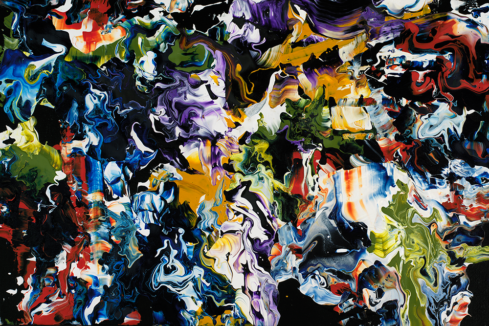 COLORFUL ABSTRACT ART BY MICHEL KECK