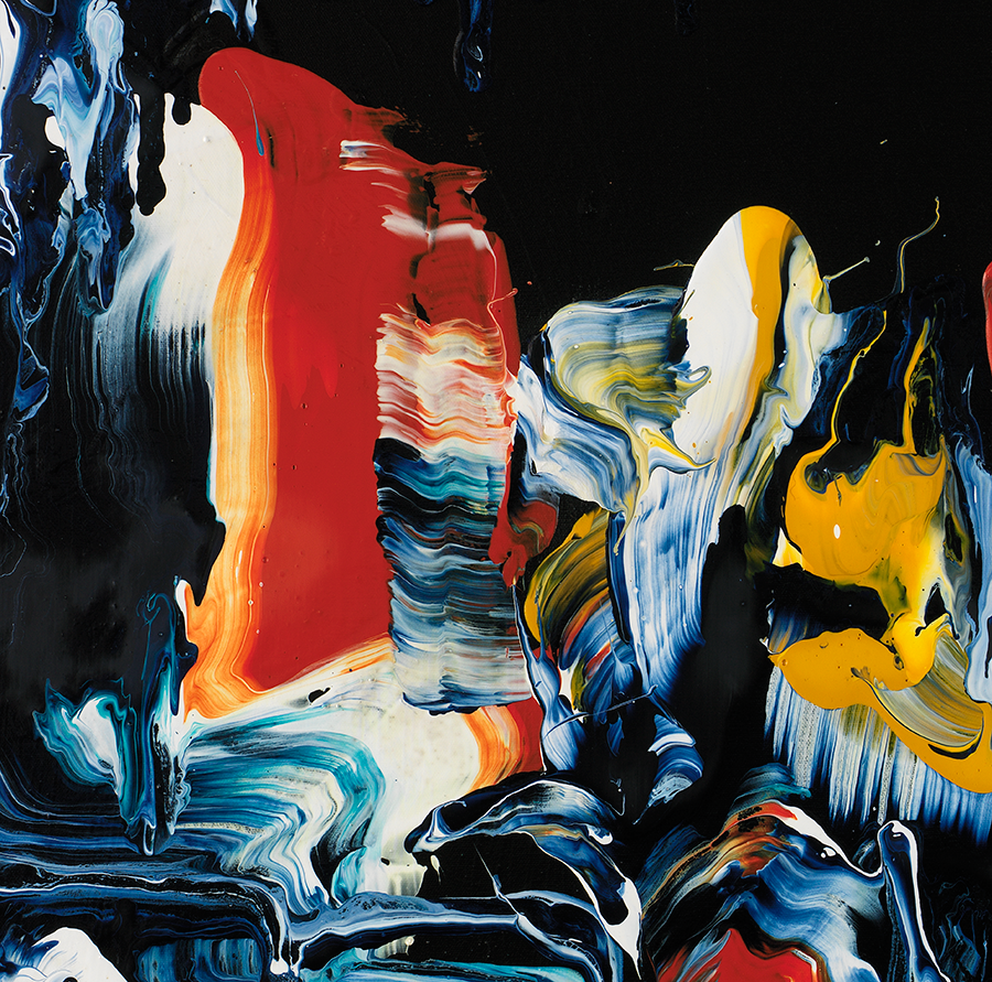 COLORFUL ABSTRACT ART BY MICHEL KECK