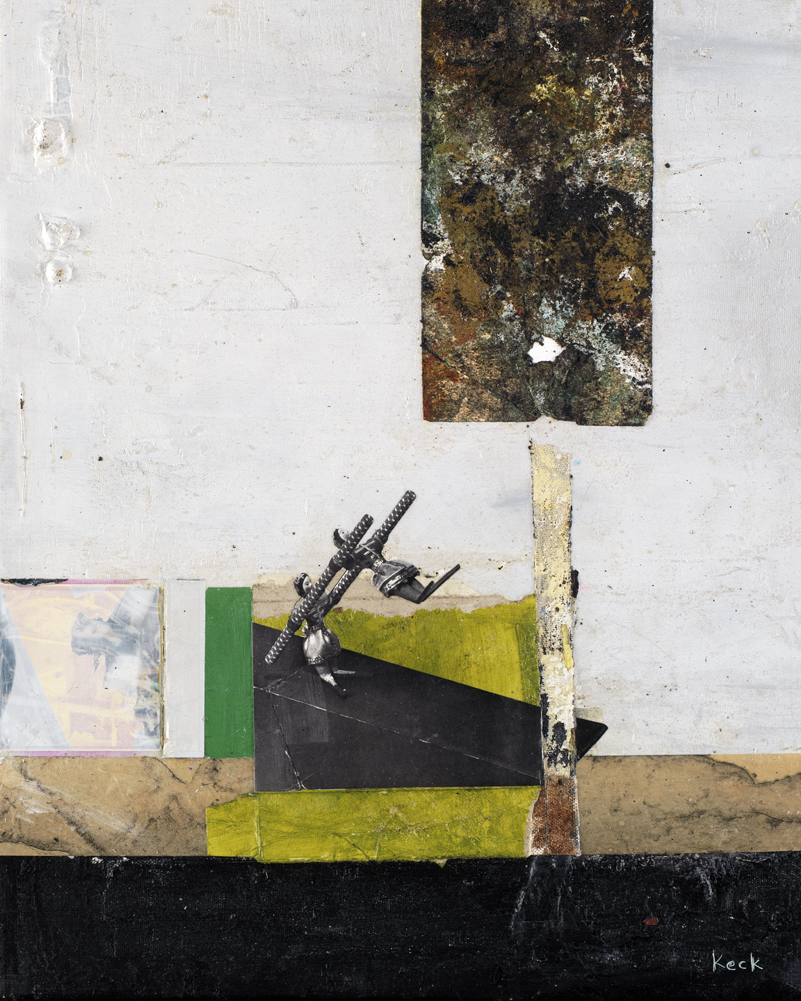 Collage Art Print<br>On Canvas<br> No Turning Back