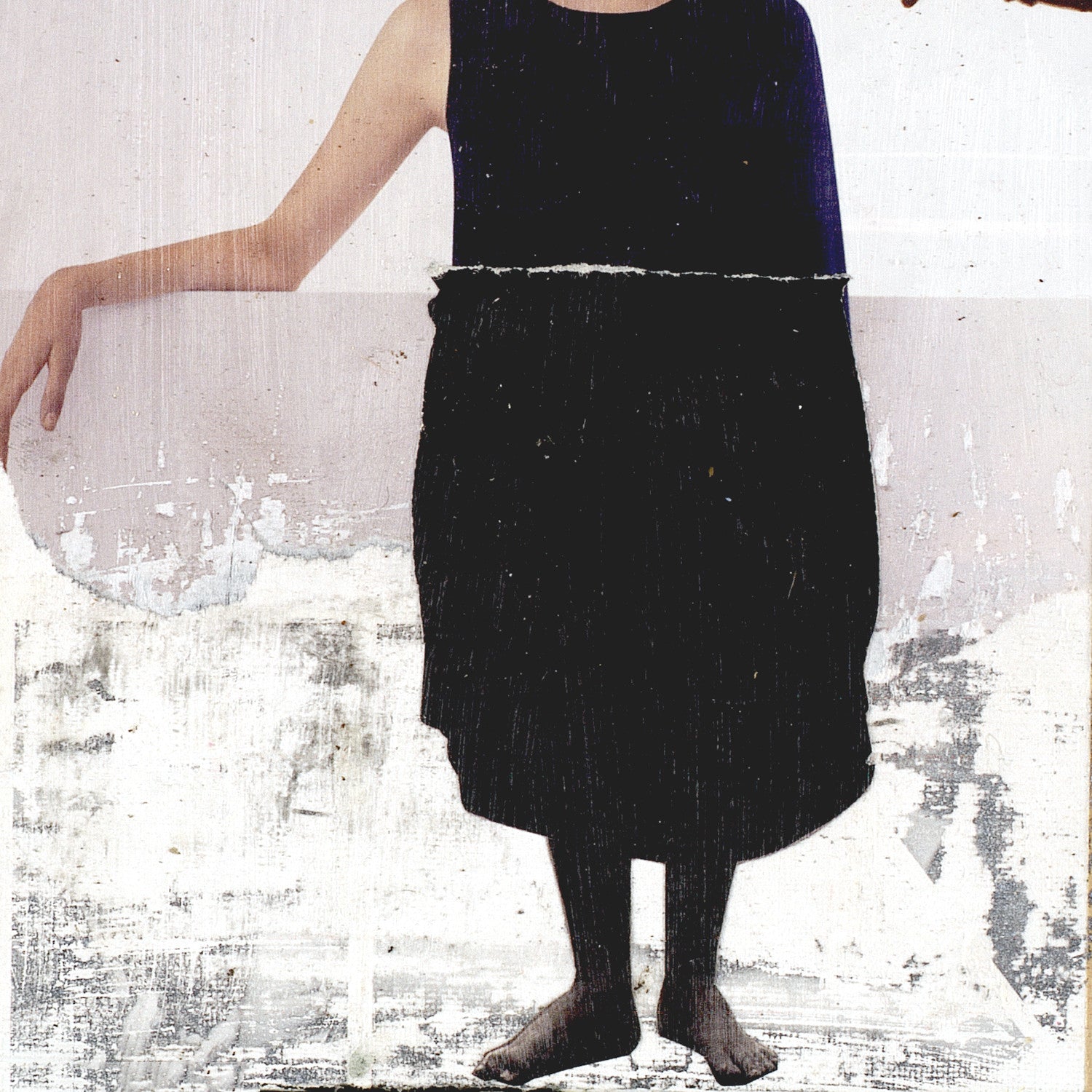 Collage Art Print<br>On Canvas <br>The Art Critic