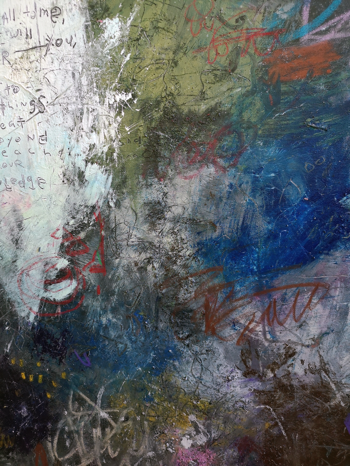 ABSTRACT ART PRINT scripture paintings in abstract works of art