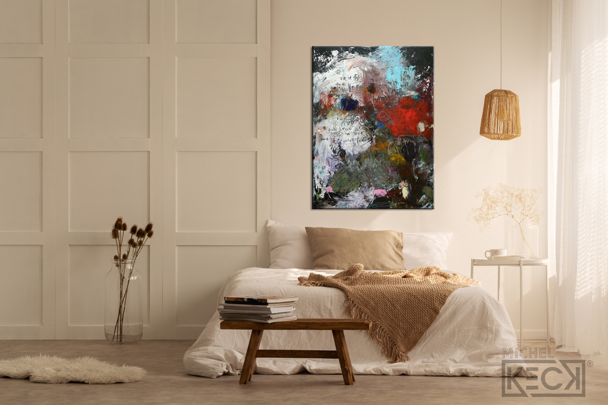 Raw & Bold<br>Abstract Scripture Art<br> Canvas Print