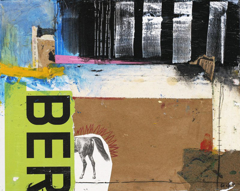 Collage Art Print<br>On Canvas<br> Over Before it Began