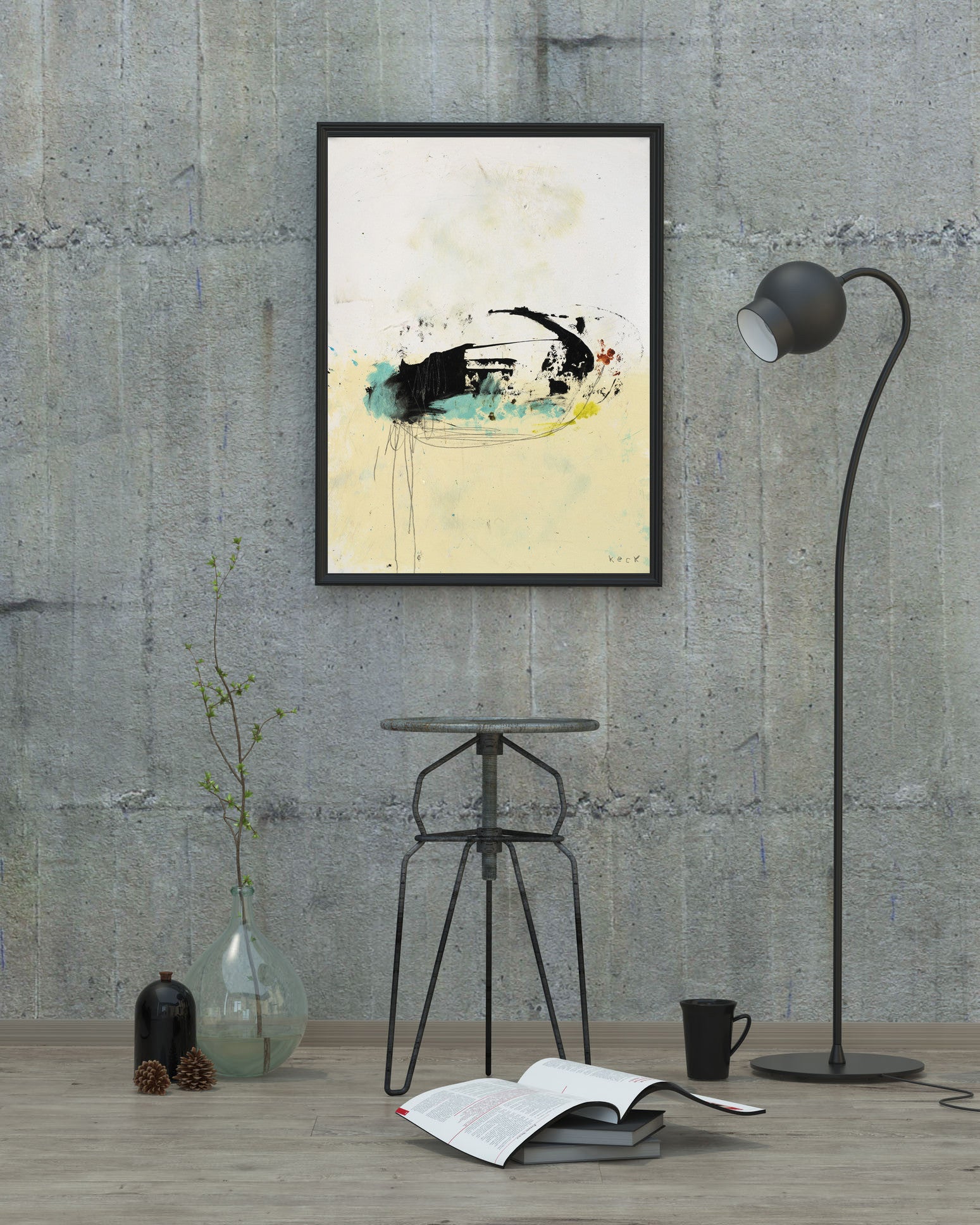 #090817 <br> Canvas Art Print