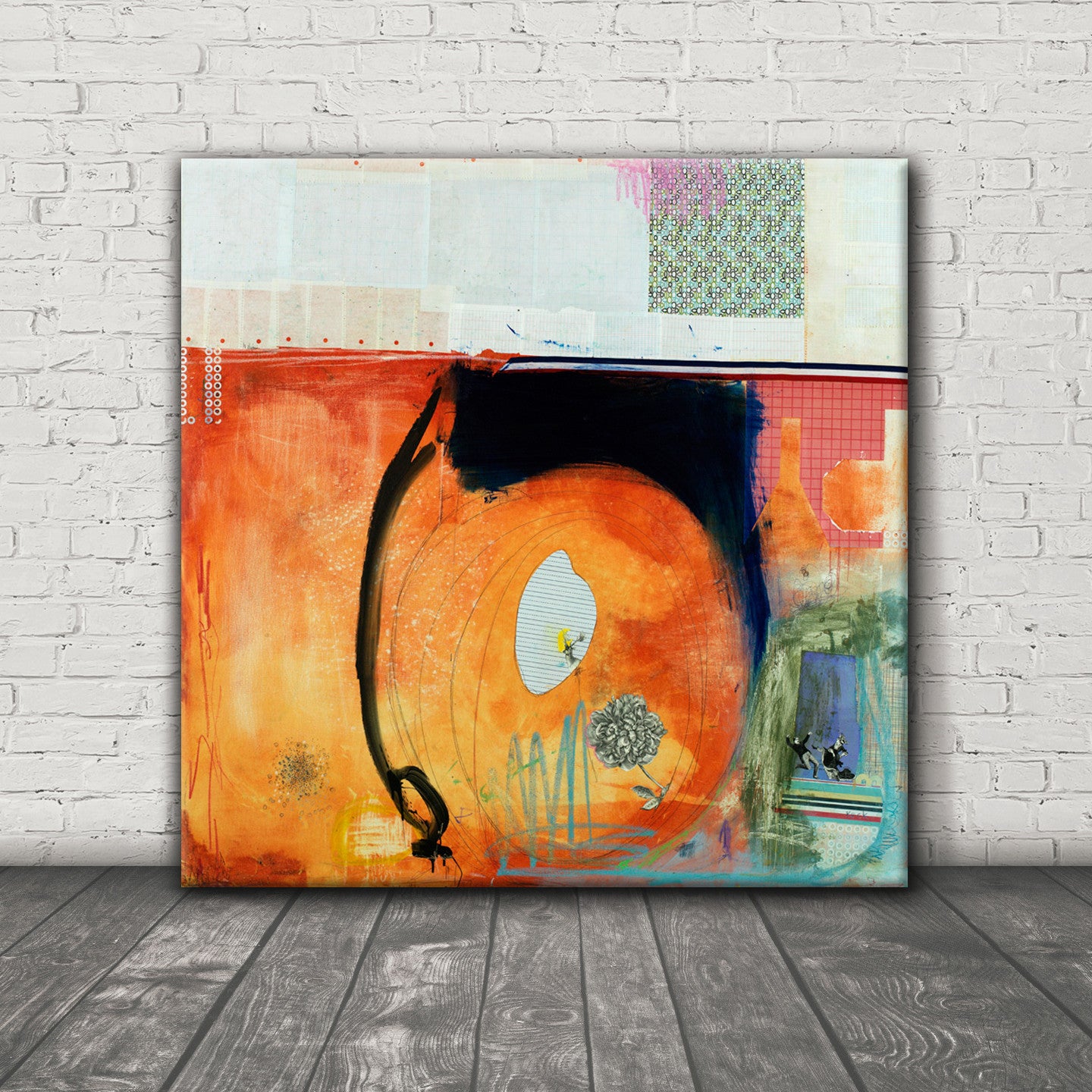 #090903 <br> Beg to Differ <br> Canvas Art Print