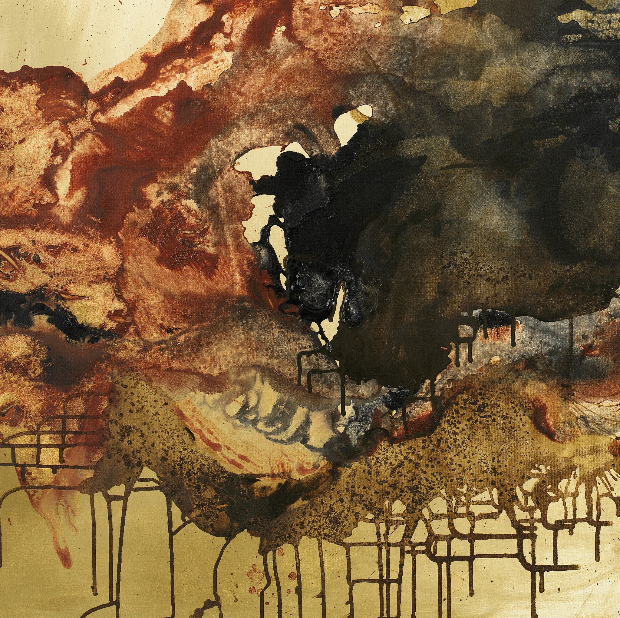 large scale oversized abstract art prints