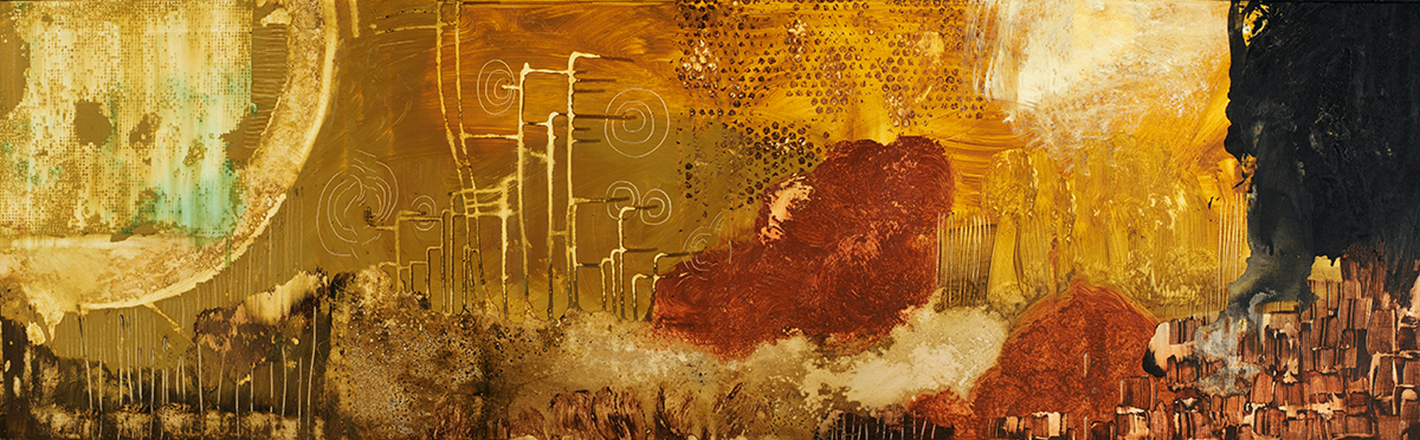 ABSTRACT CANVAS ART PRINTS BY MICHEL KECK