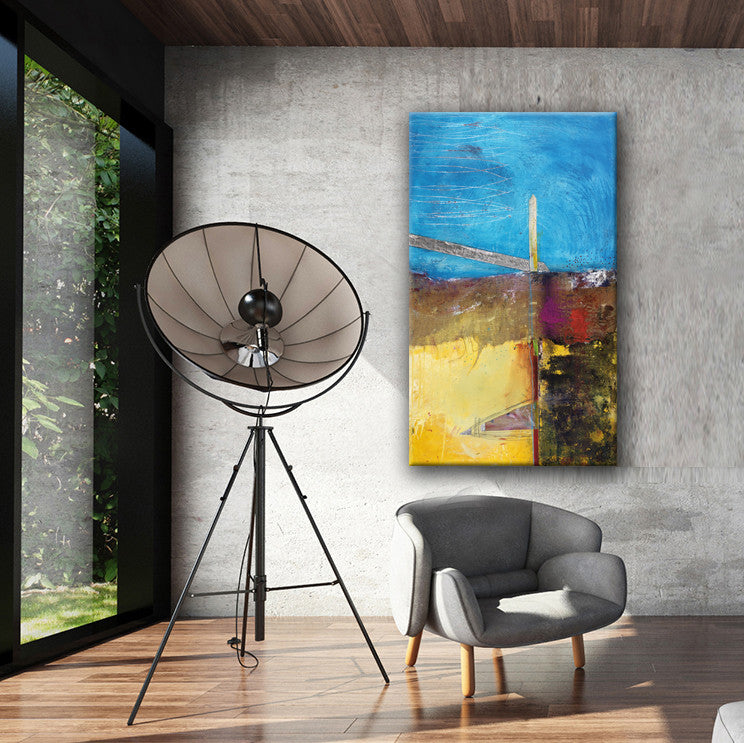 #100702 <br> The Jokes on You <br> Canvas Art Prints