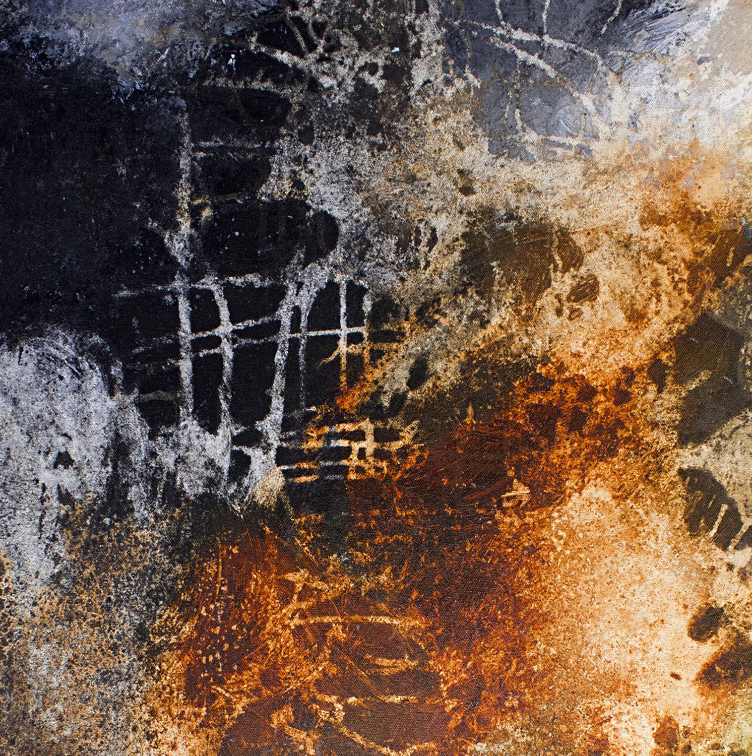 Raw & Earthy Abstract Art<br>Canvas Print<br> Ever After