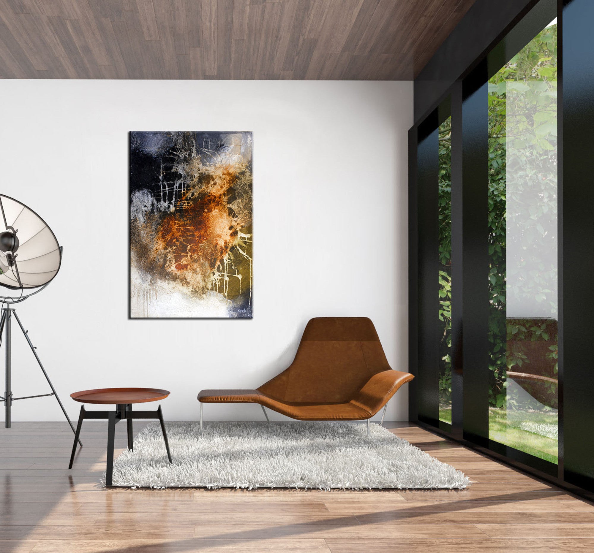 Raw & Earthy Abstract Art<br>Canvas Print<br> Ever After