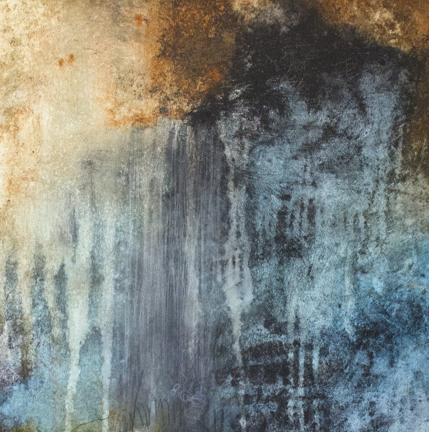 Moody & Organic Abstract<br>Canvas Art Print<br> Just A Dream