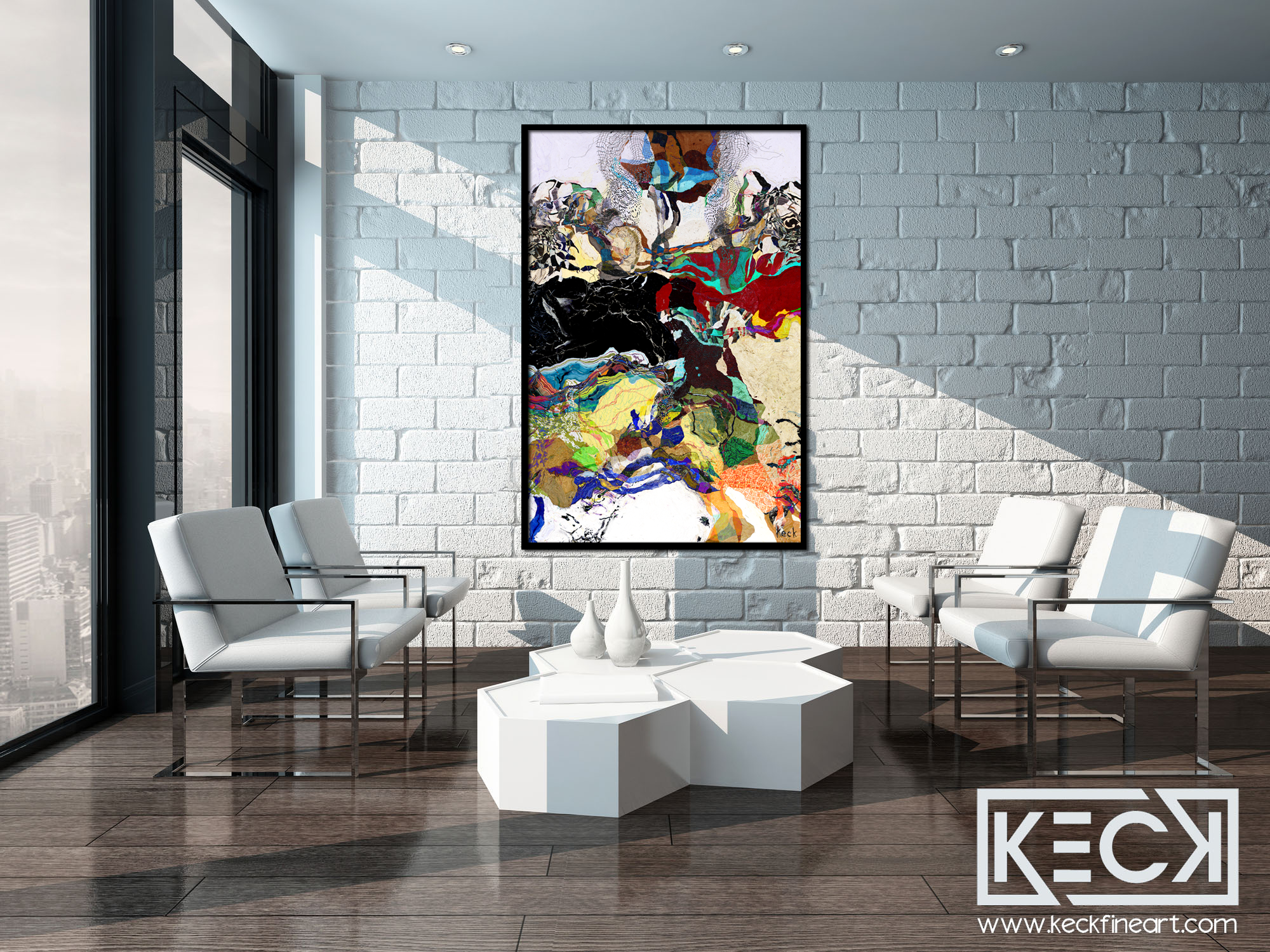 #101712<br>Down The Rabbit Hole Series<br> Curiouser and Curiouser<br> Canvas Art Print