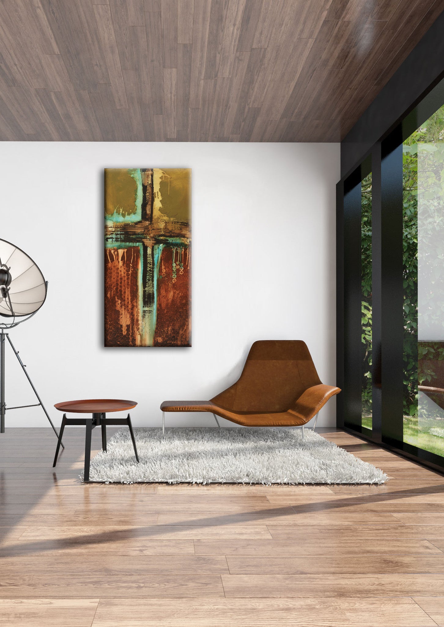 Abstract Cross Art<br>Canvas Print