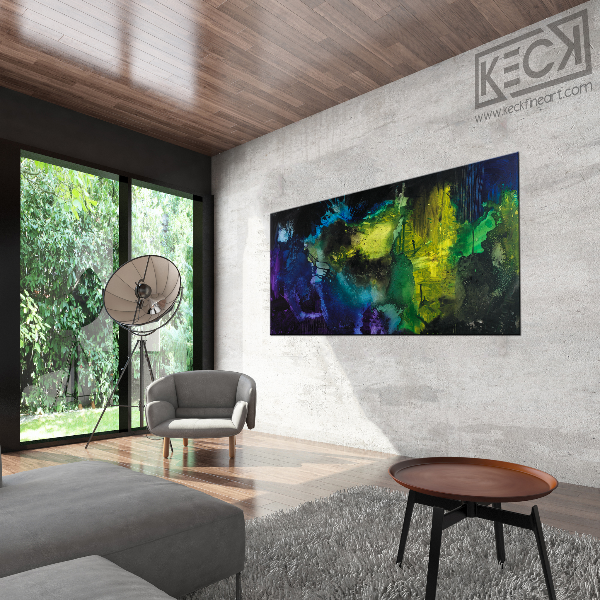 Dark, Organic & Moody<br> Abstract Art Canvas Print<br>The Long Exhale