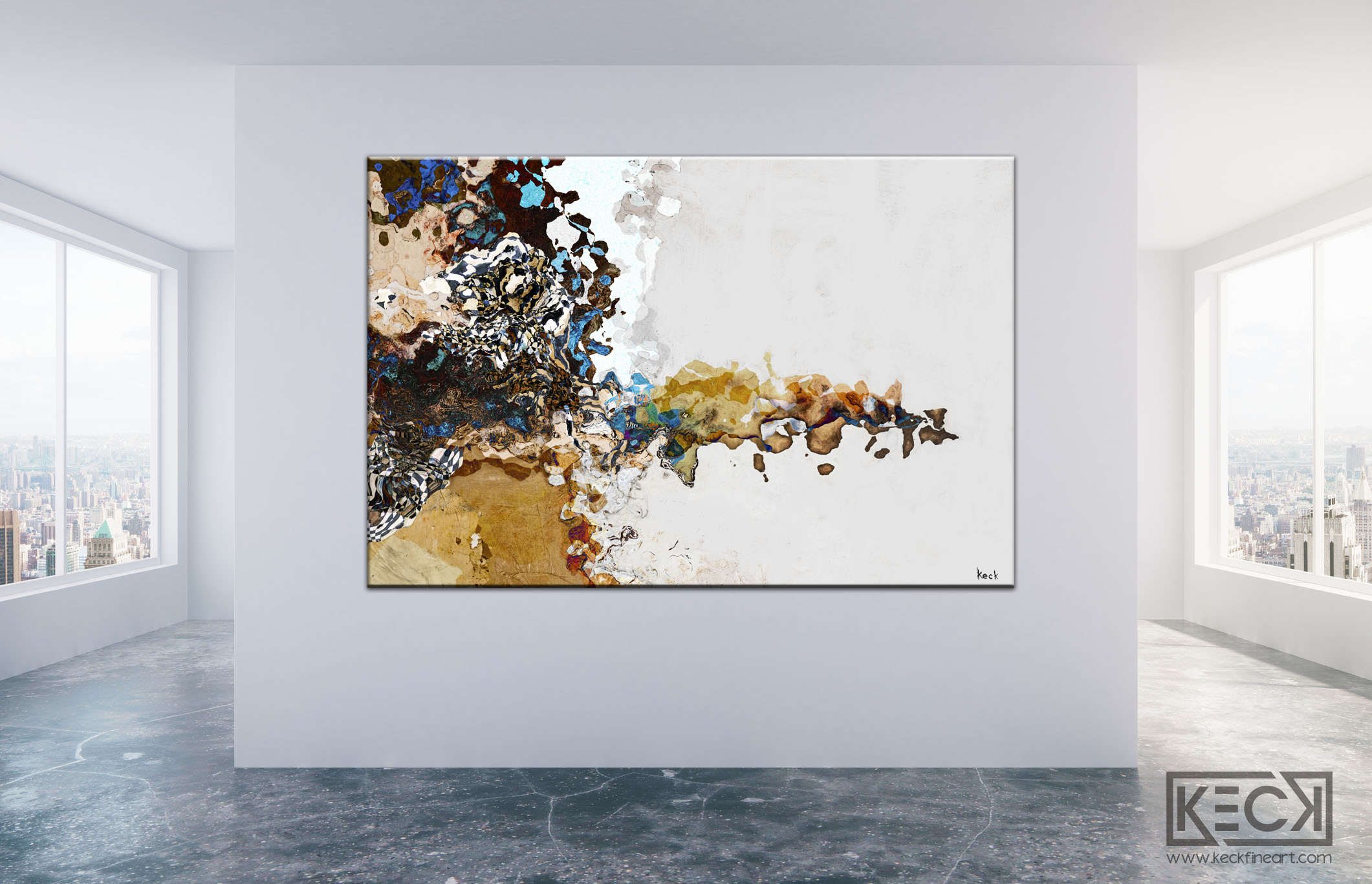 #111701<br>Down The Rabbit Hole Series<br> You Used To Be<br> Much More Muchier <br> Abstract Art Canvas Print