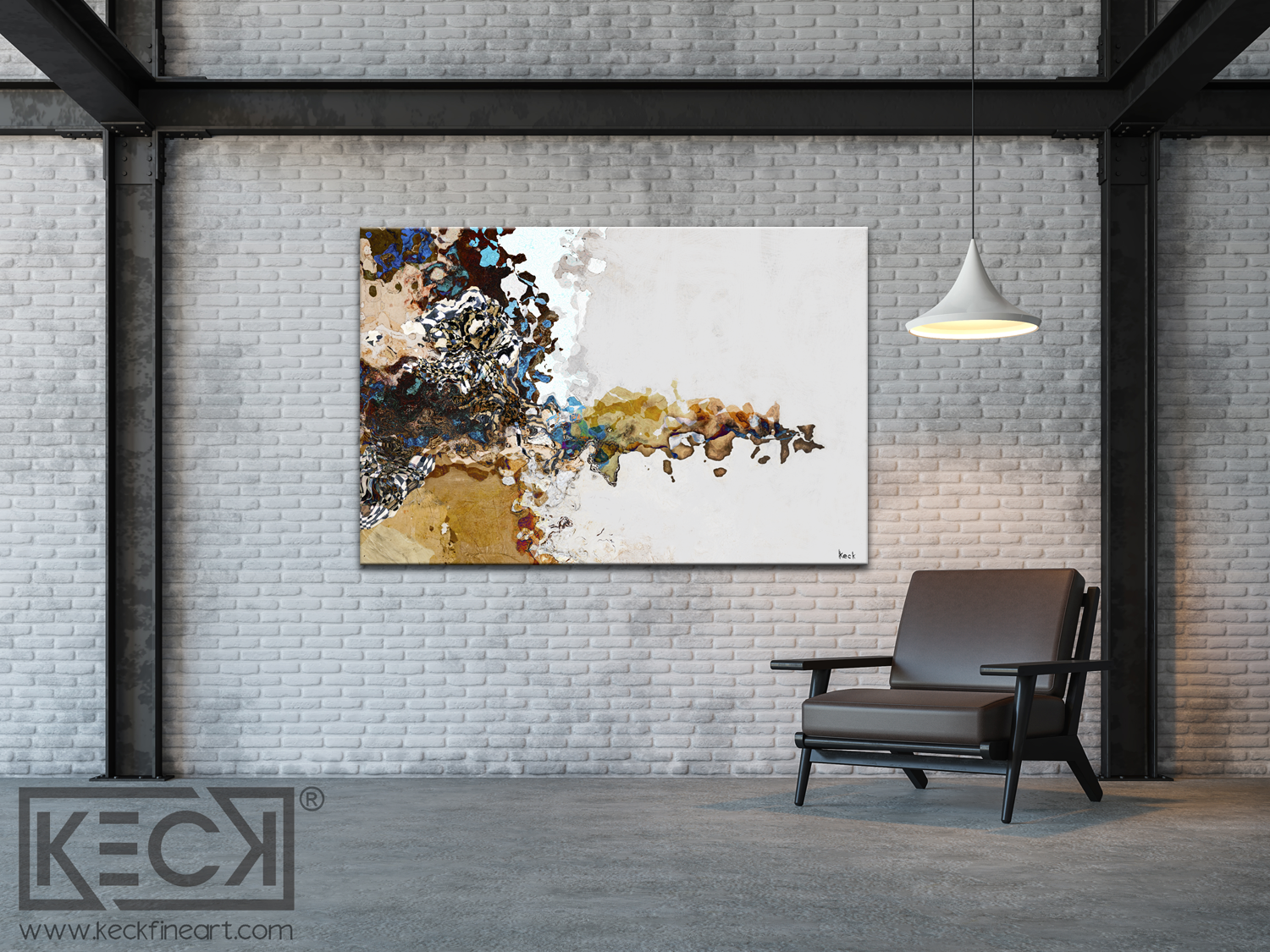 #111701<br>Down The Rabbit Hole Series<br> You Used To Be<br> Much More Muchier <br> Abstract Art Canvas Print