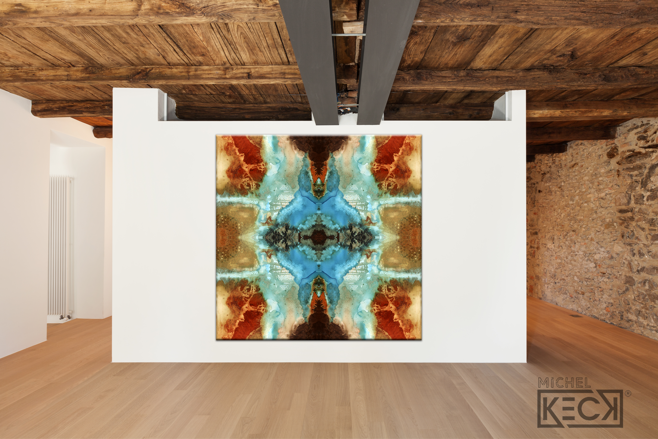 #DCRS1-29 <br> Echo Collection 29 <br> Abstract Art Canvas Print
