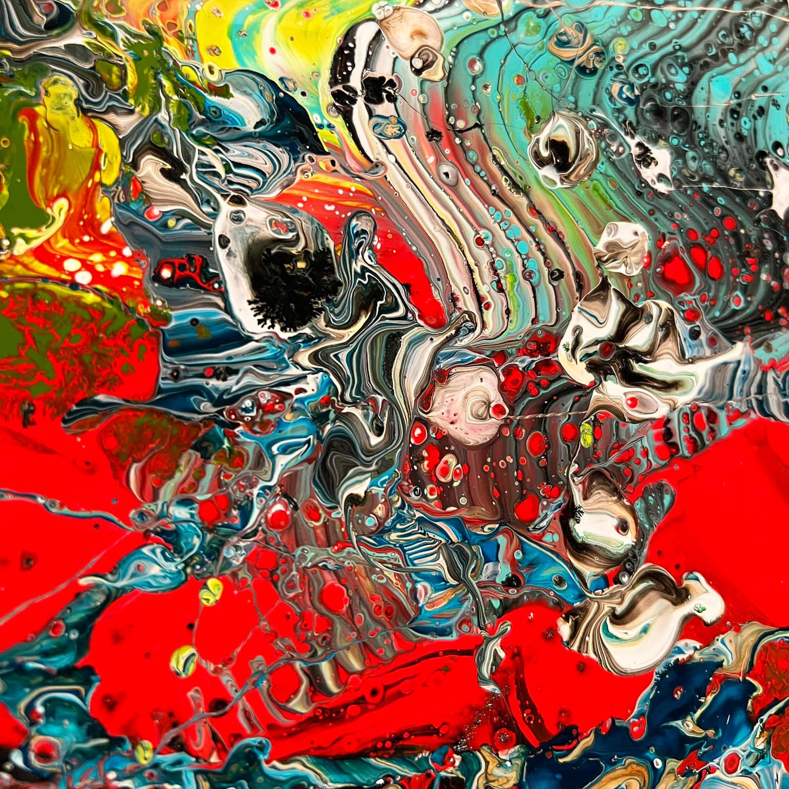 #122104<br> False Flags <br> Original Painting