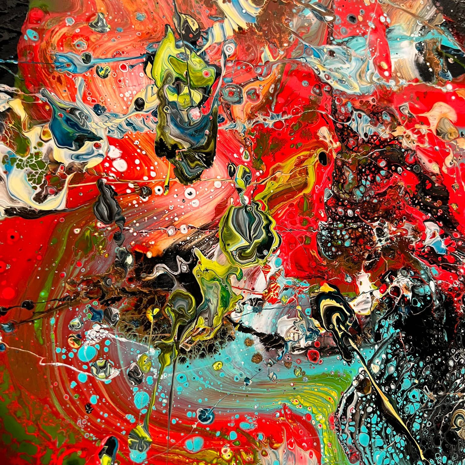 #122104<br> False Flags <br> Original Painting