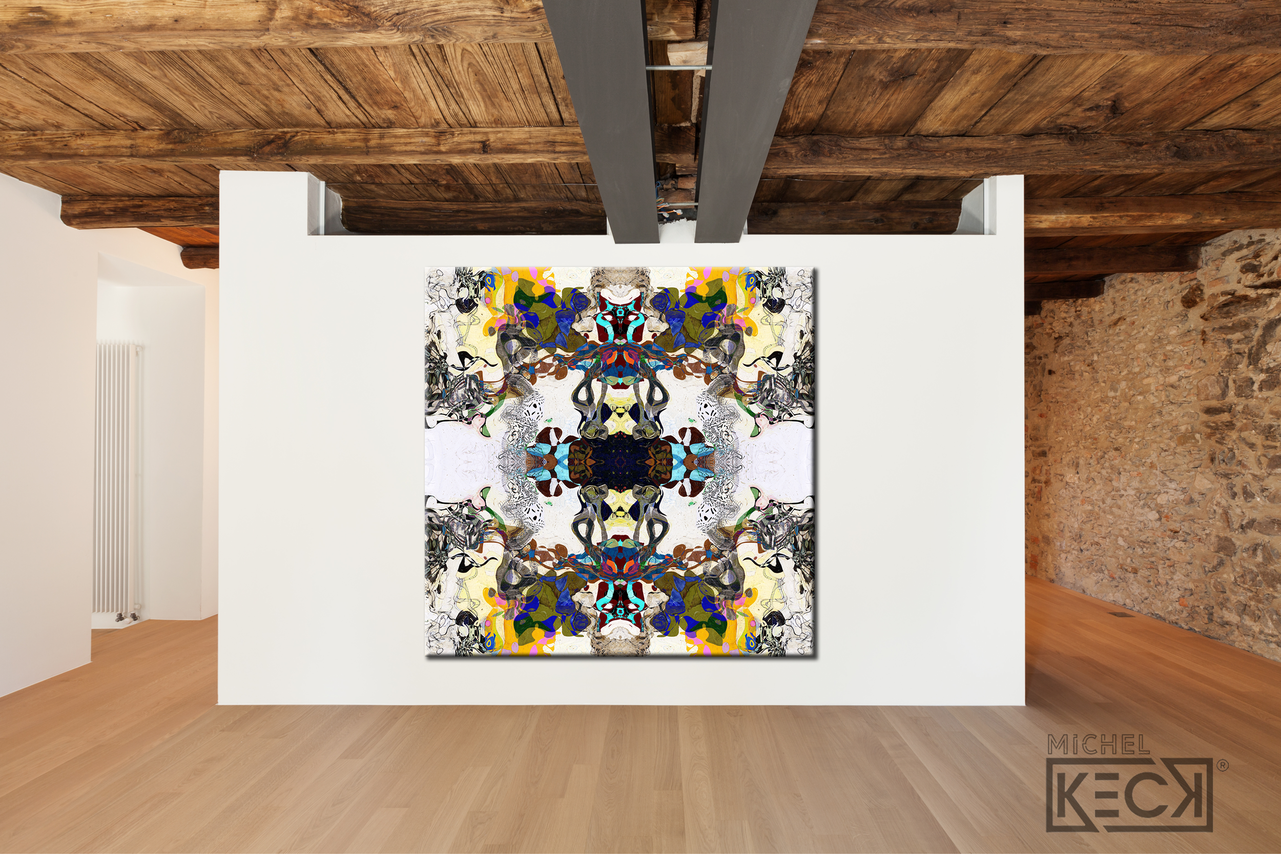 #DCRS1-42 <br> Echo Collection <br>Abstract Art  Canvas Print