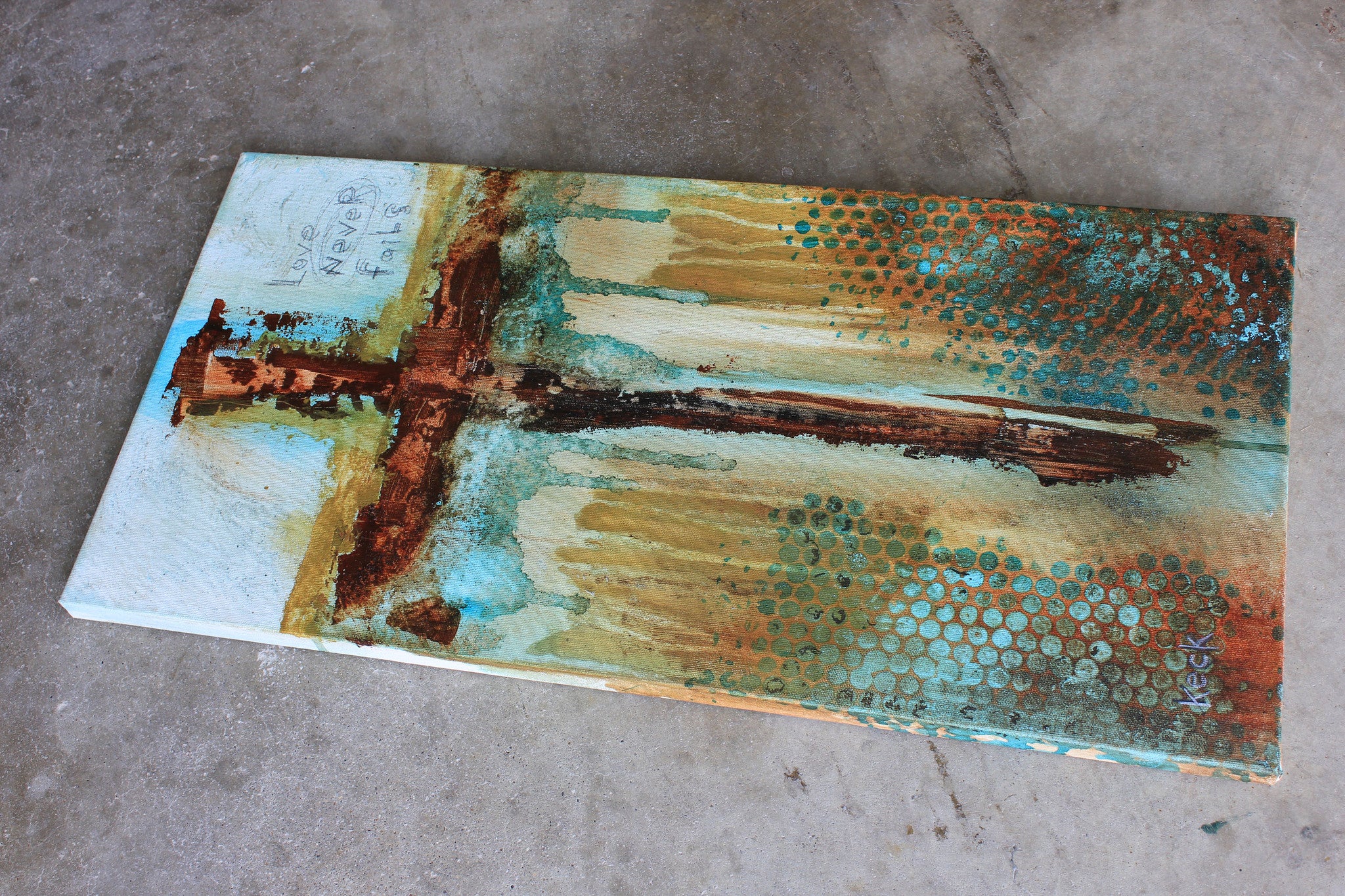 Abstract Crosses and cross art prints by Michel Keck.