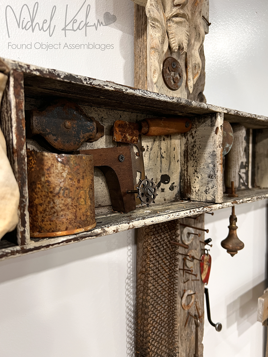 Assemblage Art CROSSES. Found Object Art Crosses by Michel keck