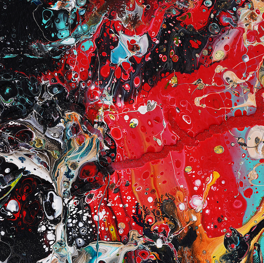 #122104-c <br> False Flags III <br> Canvas Art Print