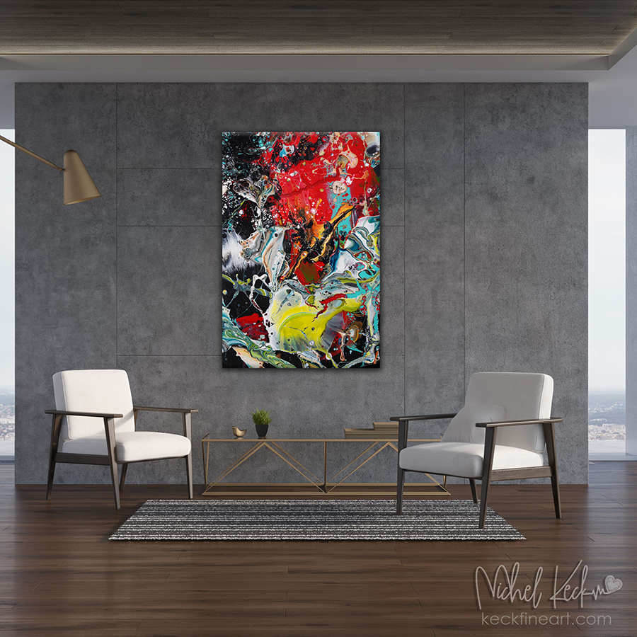 #122104-c <br> False Flags III <br> Canvas Art Print