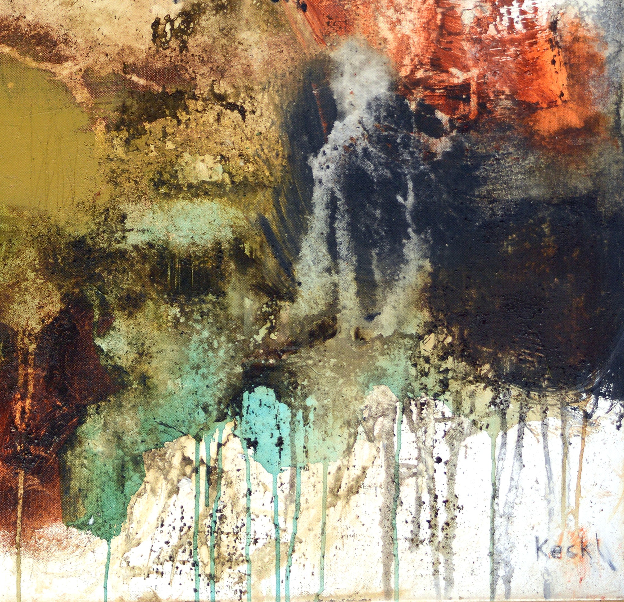 Scripture Art Gallery | Huge selection of abstract art prints that are created from Michel Keck's original abstract scripture art paintings.