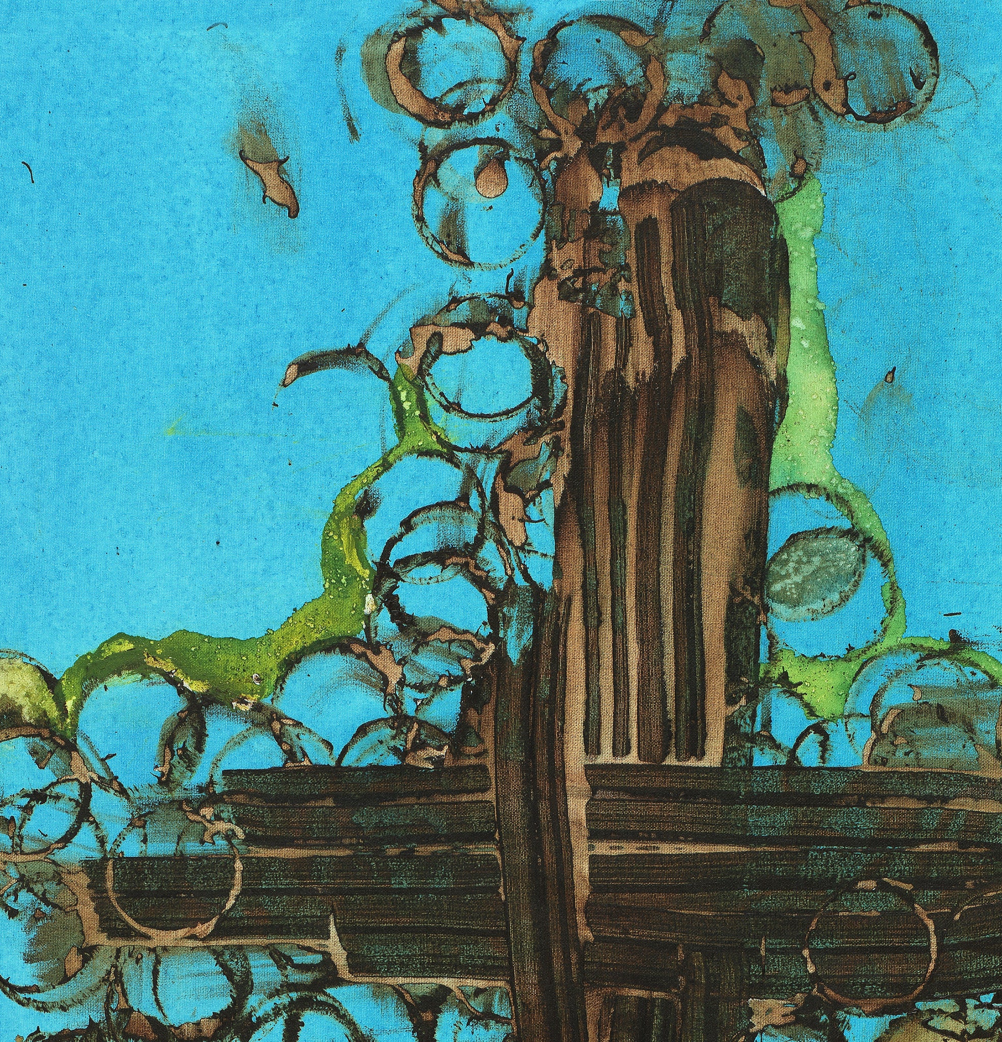 Michel Keck has been painting her organic, raw, abstract cross art paintings for over two decades.  Keck's cross art paintings have been counterfeited and sold through websites around the world the only authorized cross art paintings by Keck are sold here at www.michelkeck.com