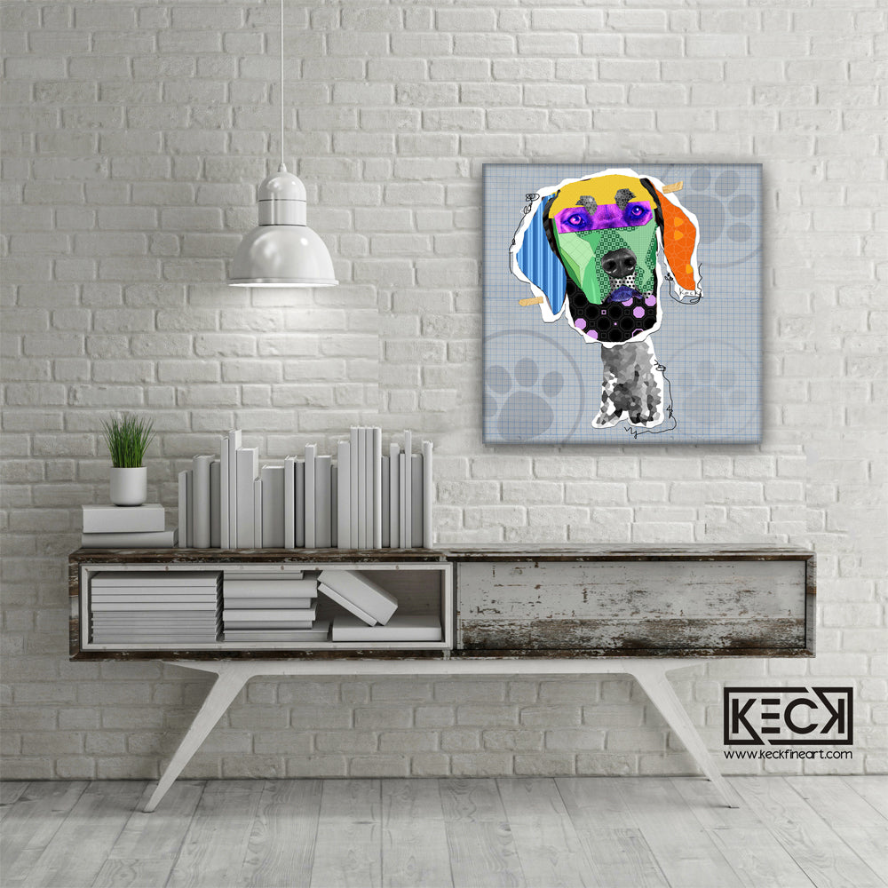 DOG ART PRINTS BY MICHEL KECK