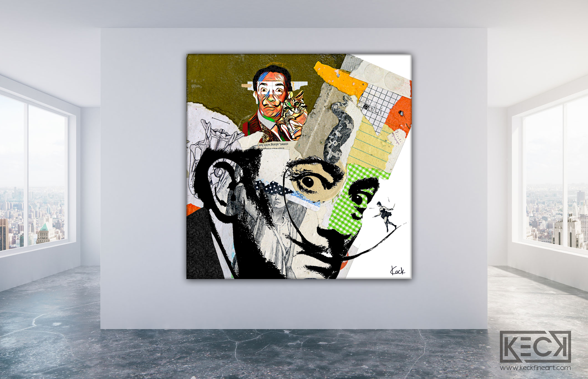 Salvador Dali Pop Art