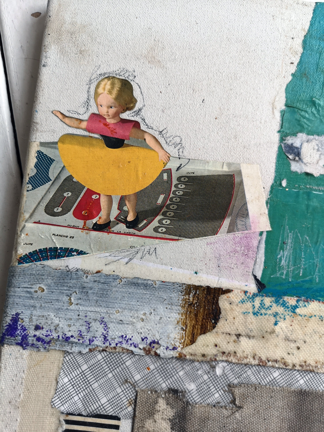 #080816<br>Are You Sure About This<br>Original Mixed Media on Canvas