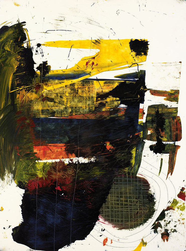 michel kecks bright and colorful negative space abstract art prints