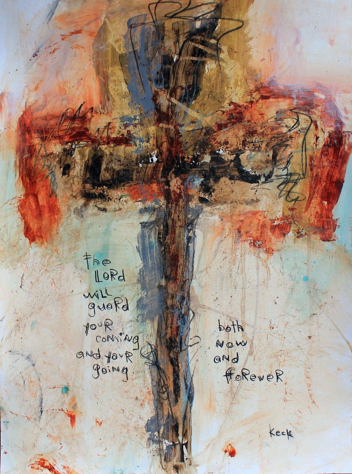 Raw & Organic Cross Art Prints