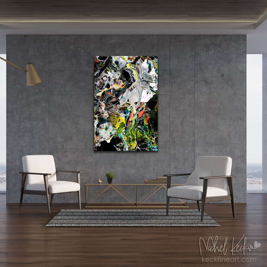#122118-b <br> Don't Flatter Yourself II <br> Canvas Art Print