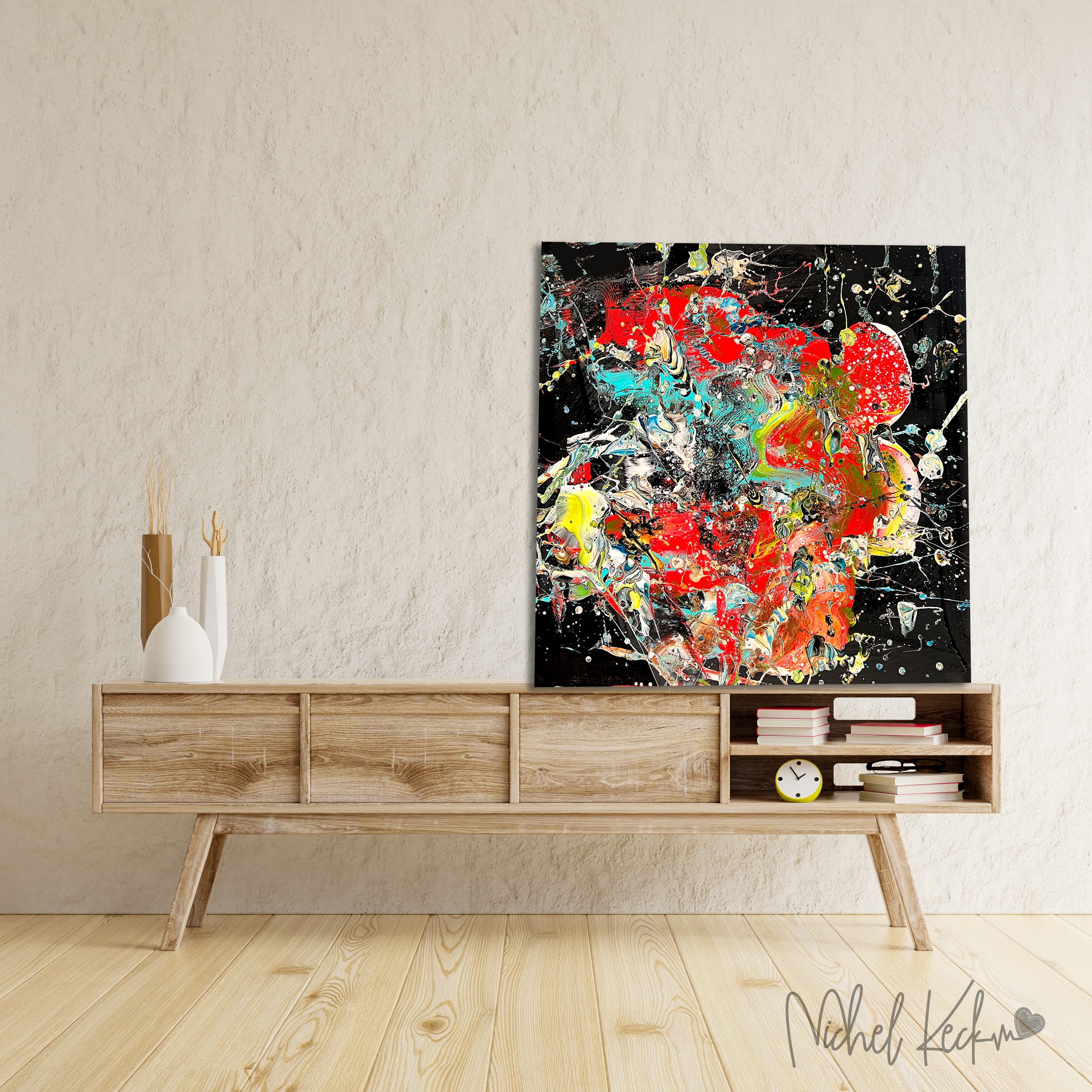 #122104<br> False Flags <br> Original Painting