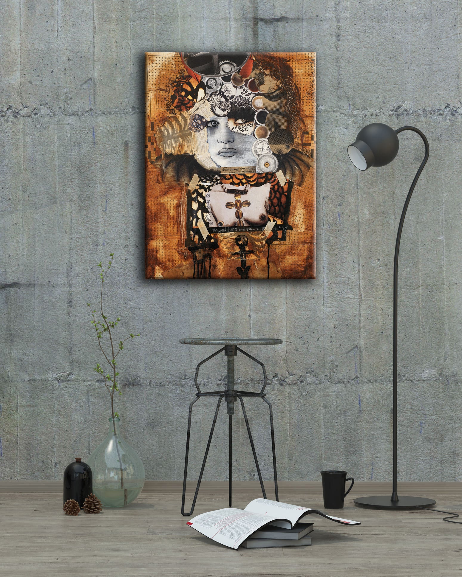 Buy Abstract Dada Collage Art