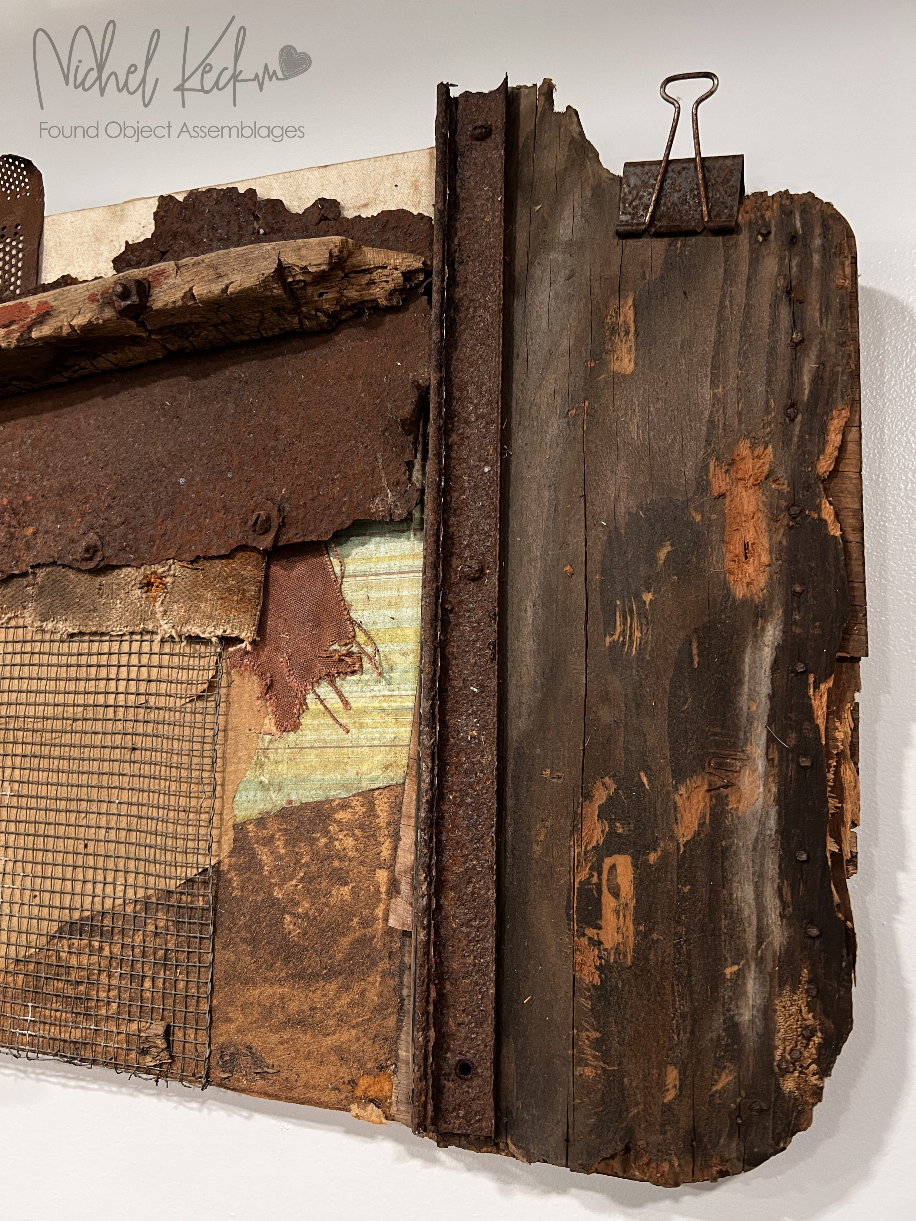 ASSEMBLAGE ART - Found Object Assemblages