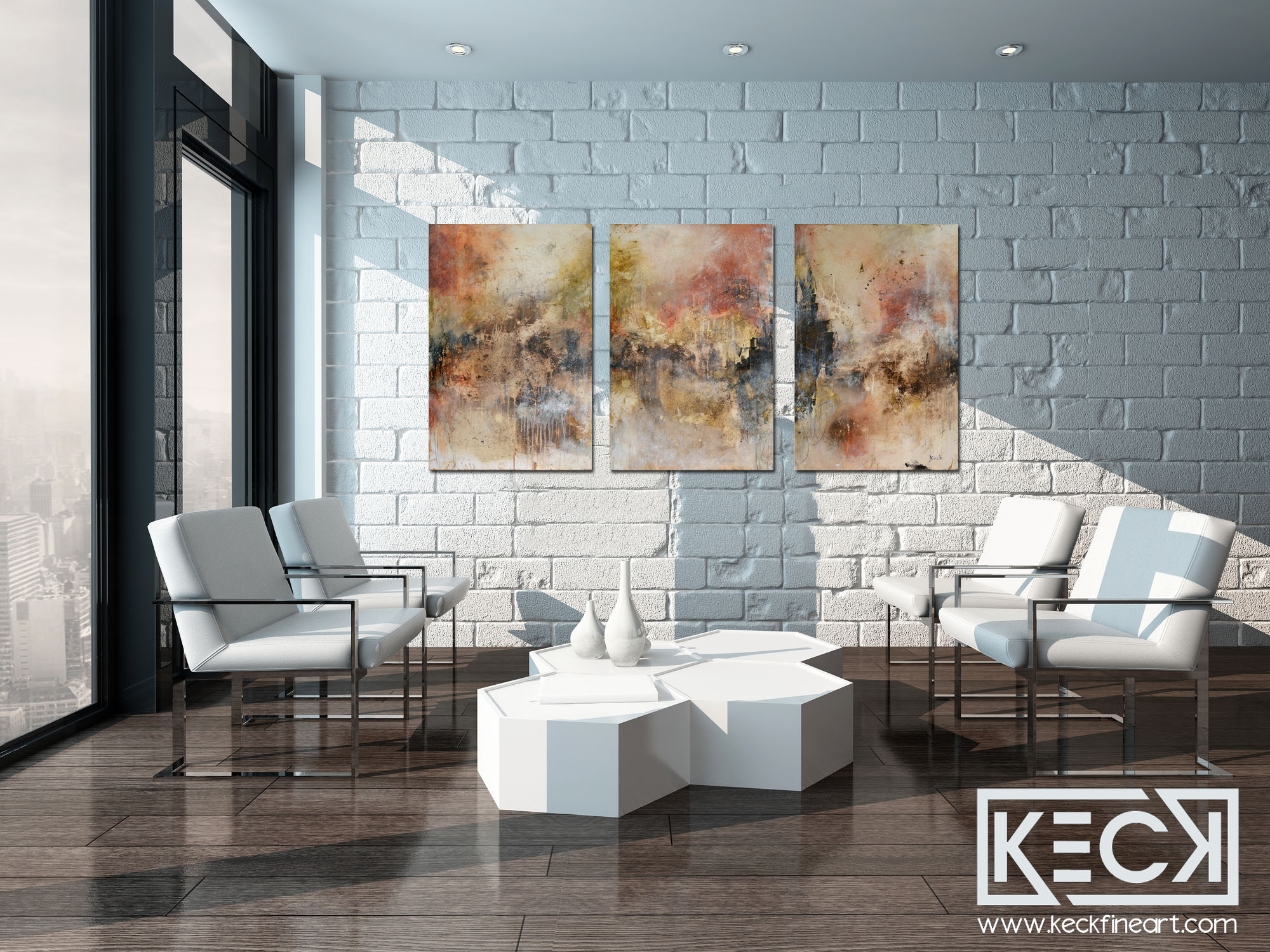 Huge Abstract Art Paintings and Prints. Large Oversized Abstract Art for Big Spaces.
