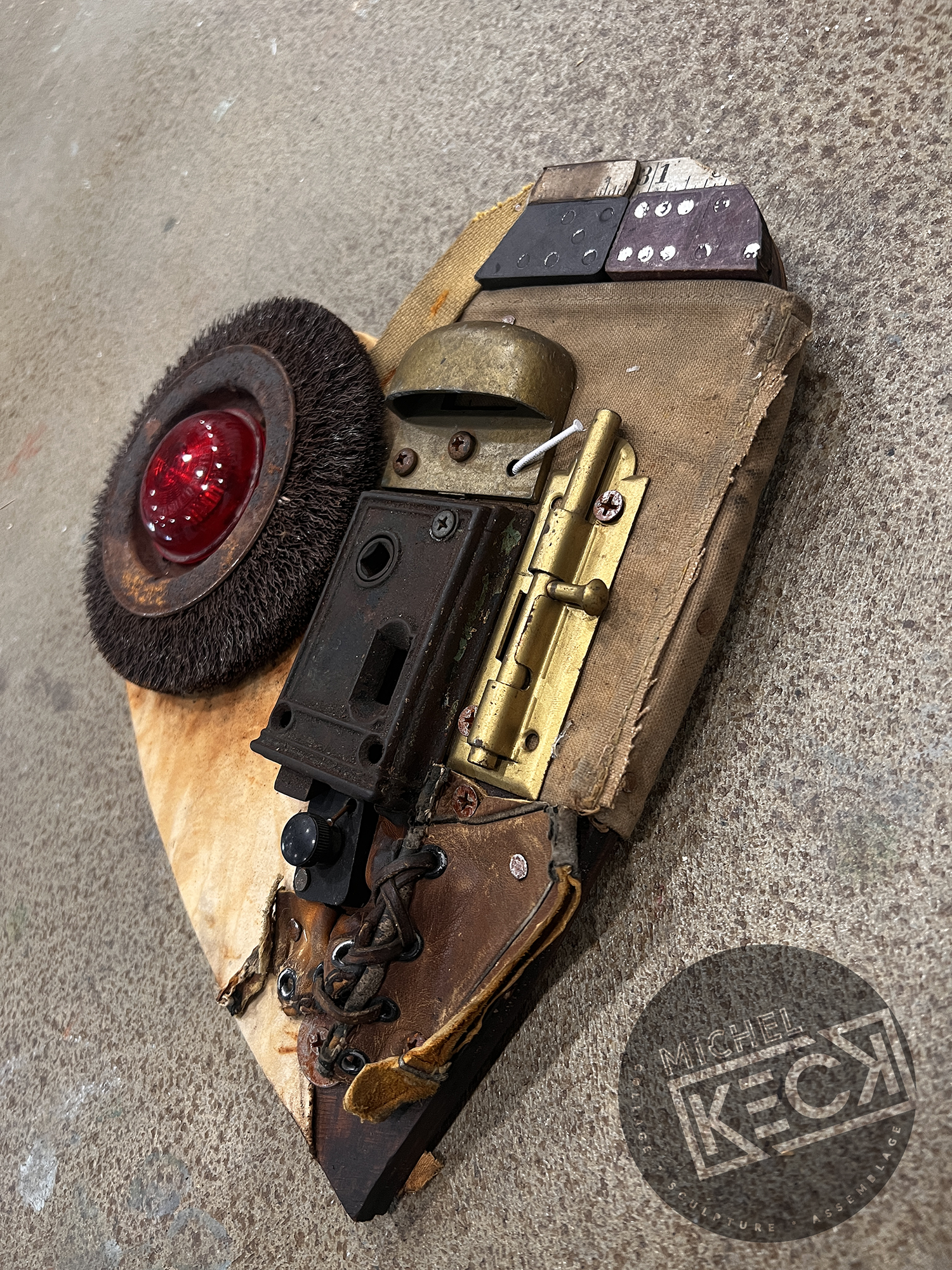 repurposed heart wall assemblage