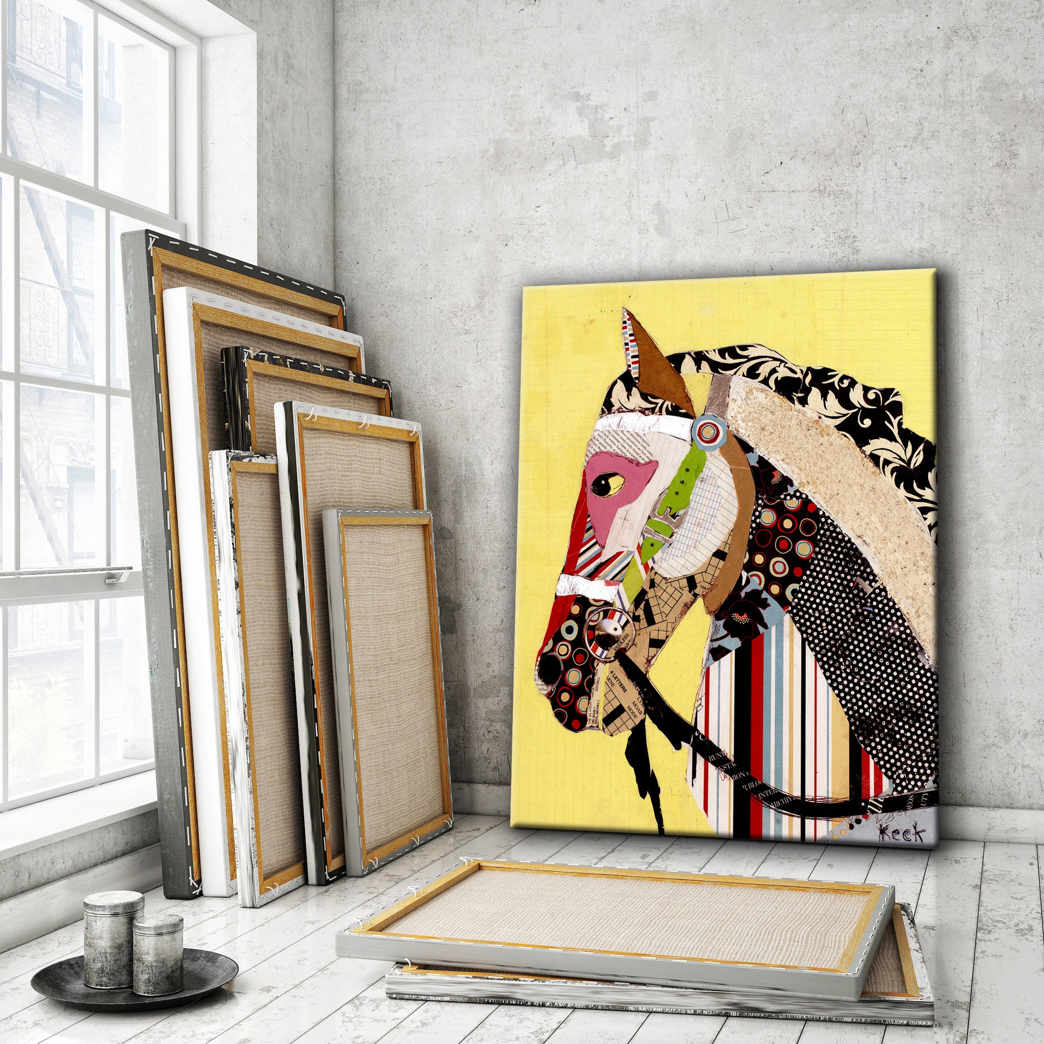 Horse II <br> Animal Art Canvas Print