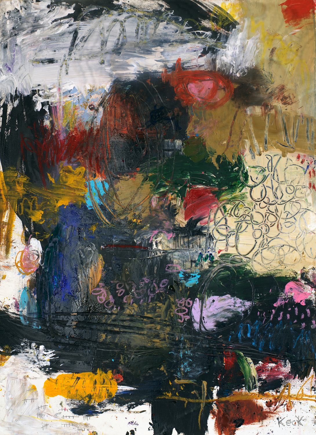 small to oversized COLORFUL art prints for contemporary decor by michel keck